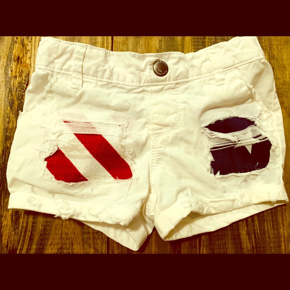 Red White And Blue shorts